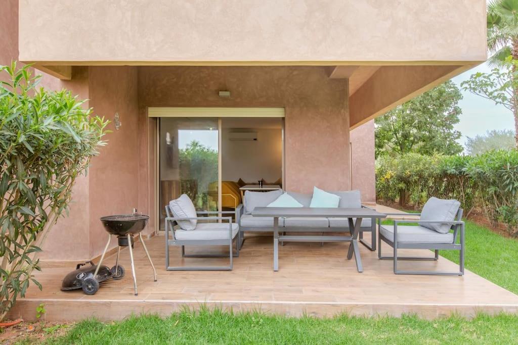 Residence Golfique Pj, Jardin, Piscine Марракеш Экстерьер фото